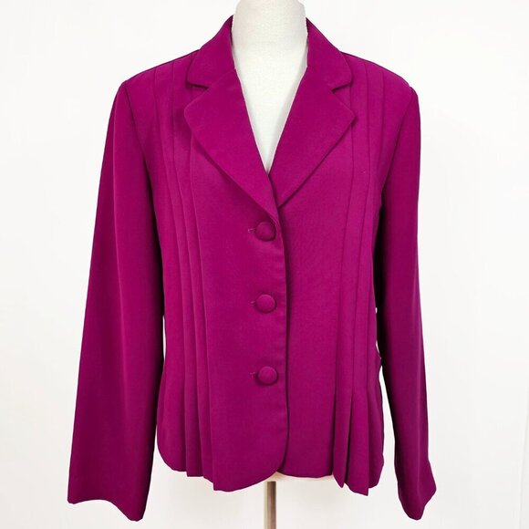 Danny and Nicole Magenta Blazer - Picture 1 of 5